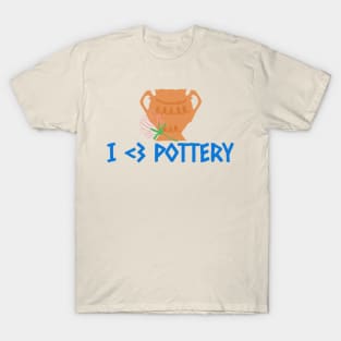 I Love Pottery potter T-Shirt